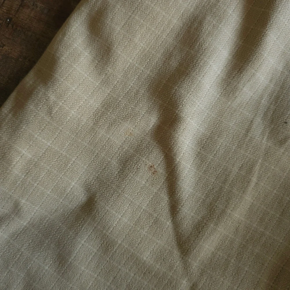 Vintage Caledonia Woolen Knickers Tan Windowpane Sanforized  Mens 1940s Pants